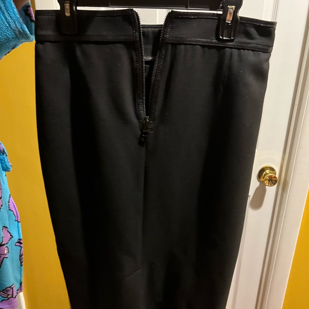 Black Burberry Skirt